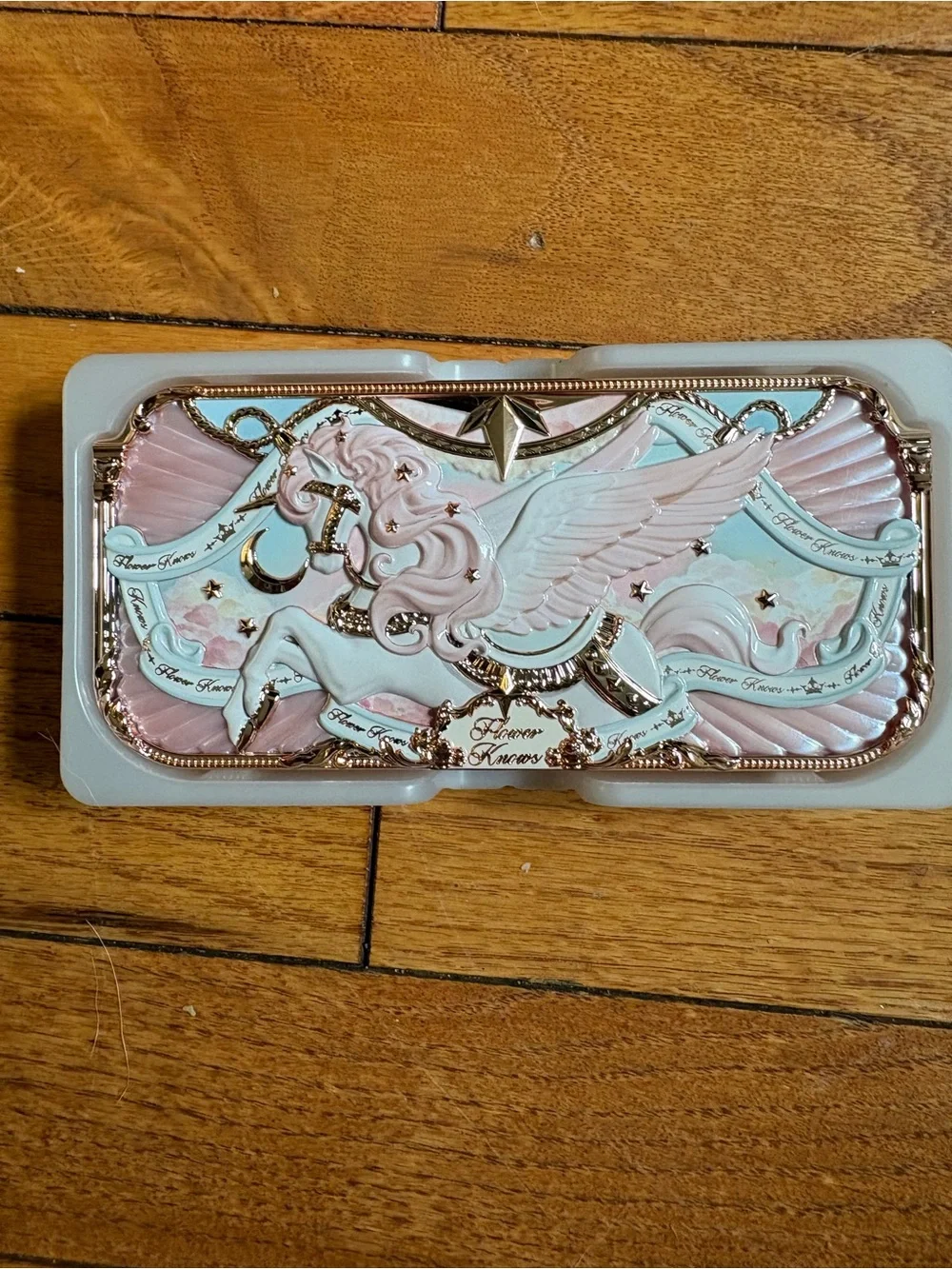 Flower Knows Pink Satin Makeup Palette - Aurora Reverie